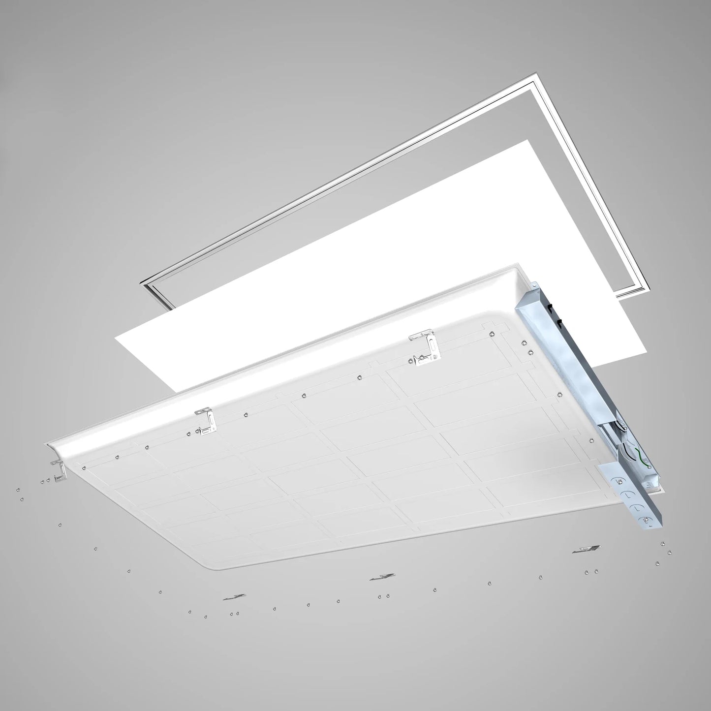 LED Flat Panel Fixture 15-Switches Variations