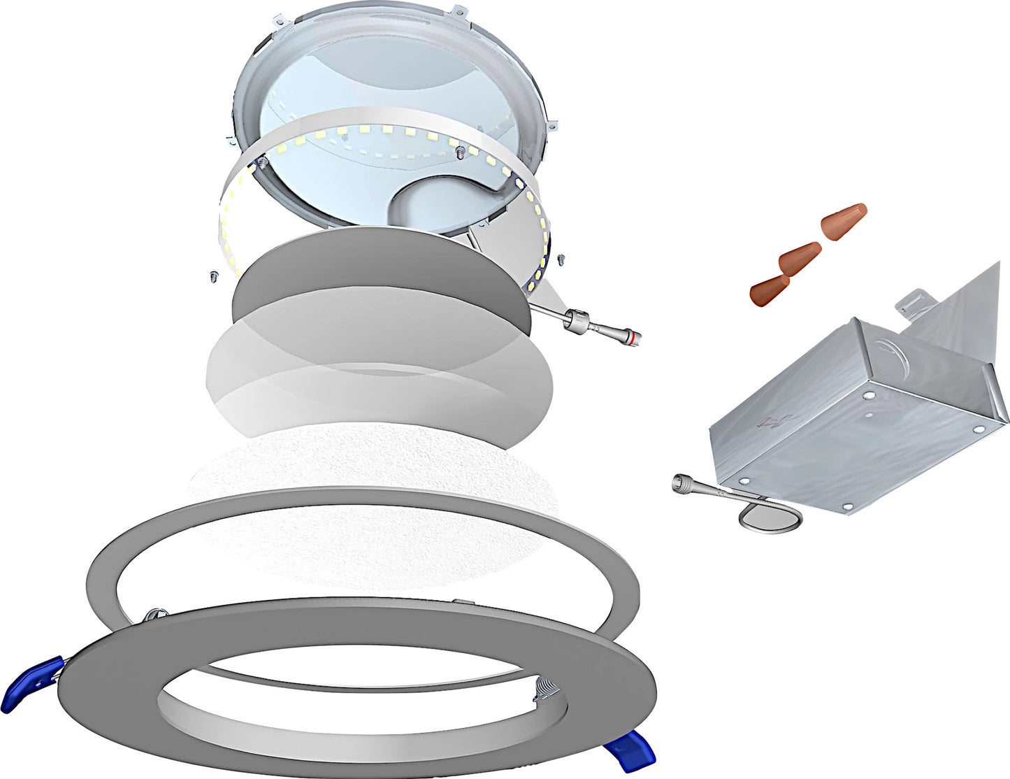 Radius Downlight Round Snap In